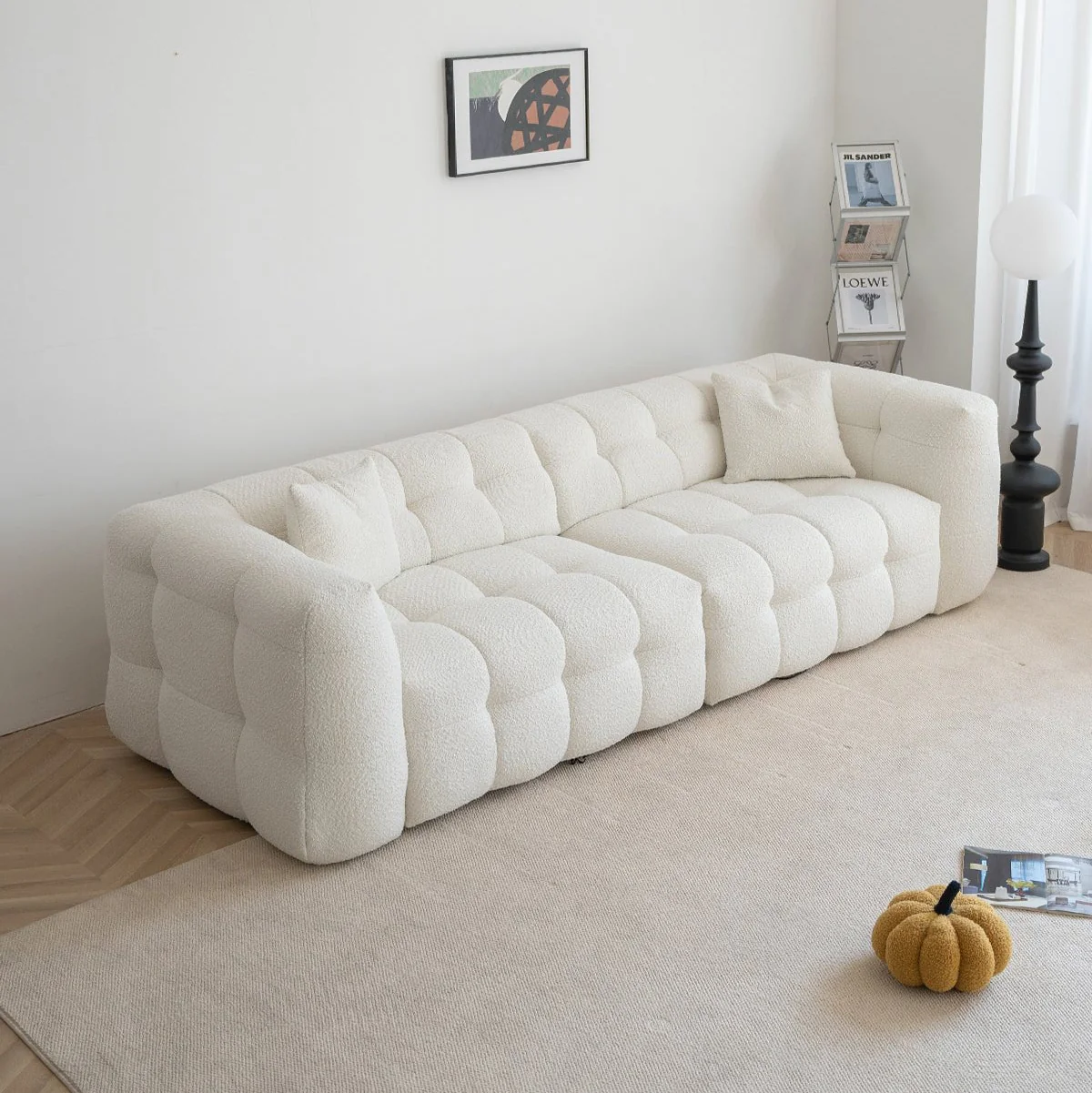 Anakin Extendable Sofa in Bouclé - Image 8