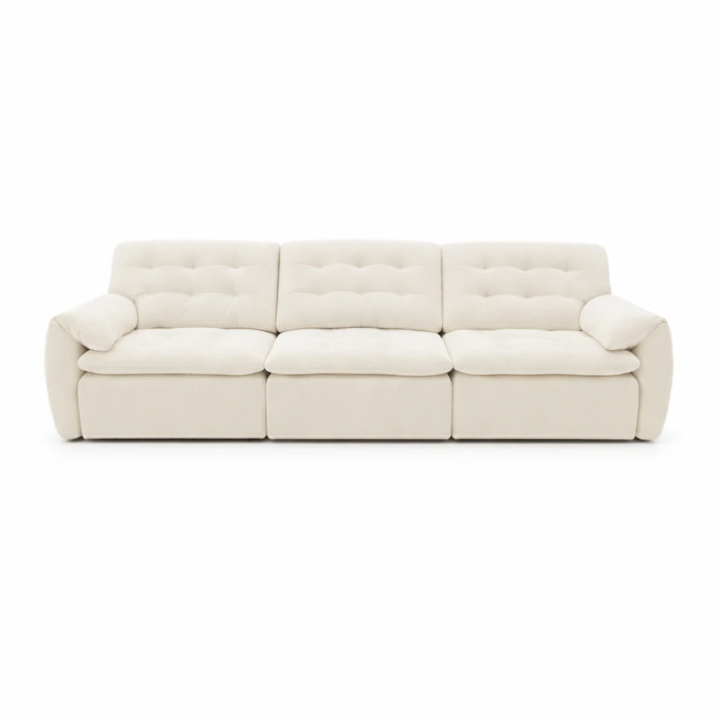 Tiffany Extendable Sofa in Chenille - Image 12
