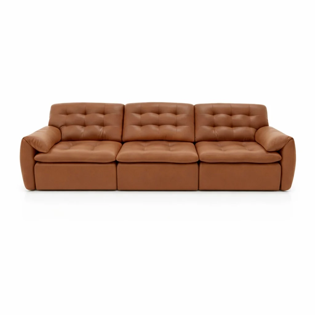 Tiffany Extendable Sofa in Eco Genuine Leather - Image 10