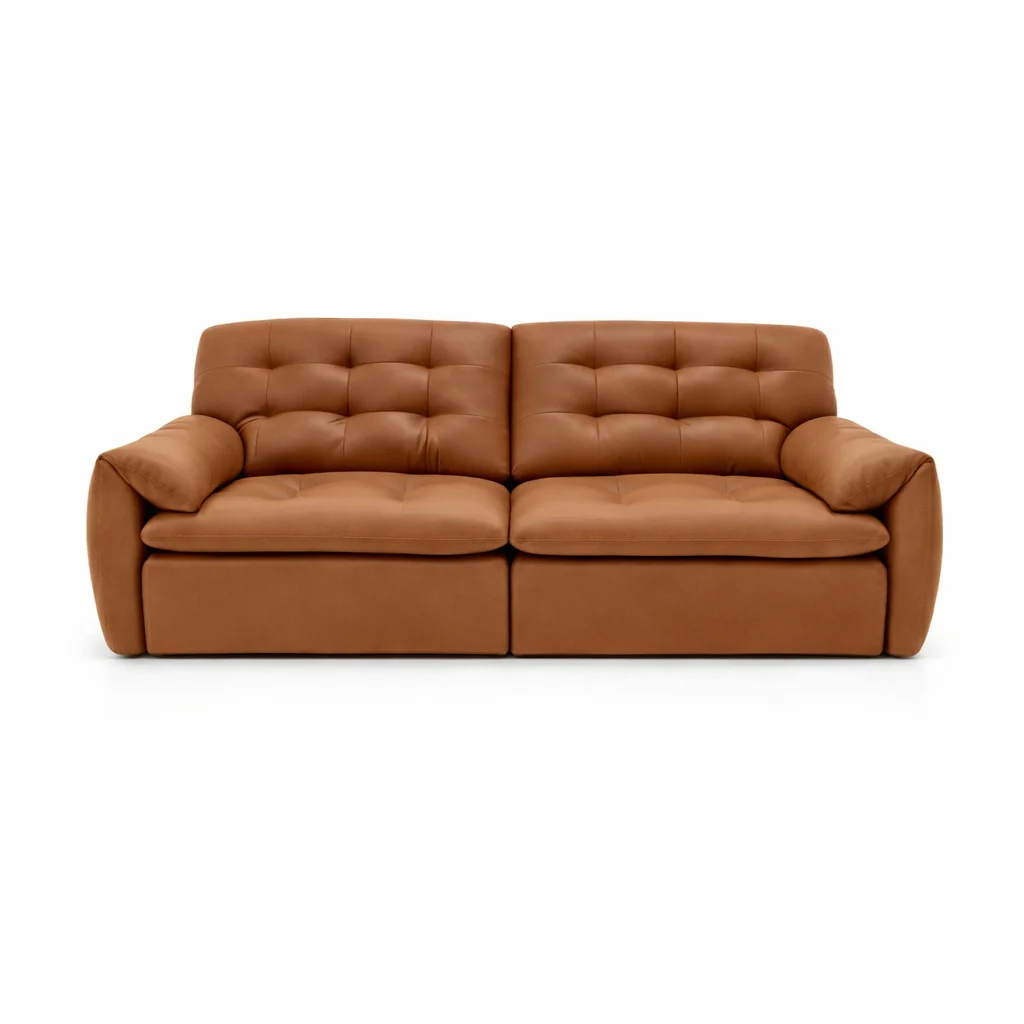 Tiffany Extendable Sofa in Eco Genuine Leather - Image 16