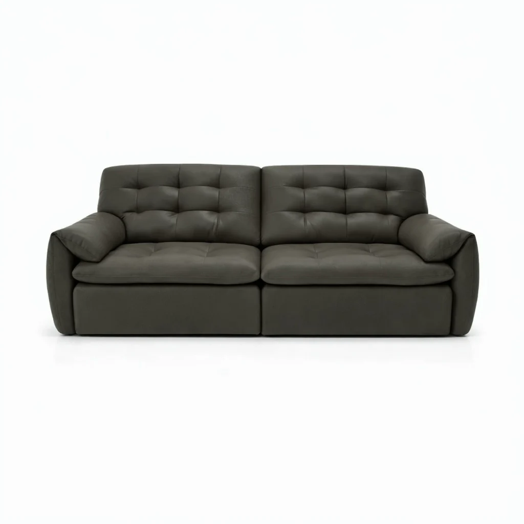 Tiffany Extendable Sofa in Eco Genuine Leather - Image 19