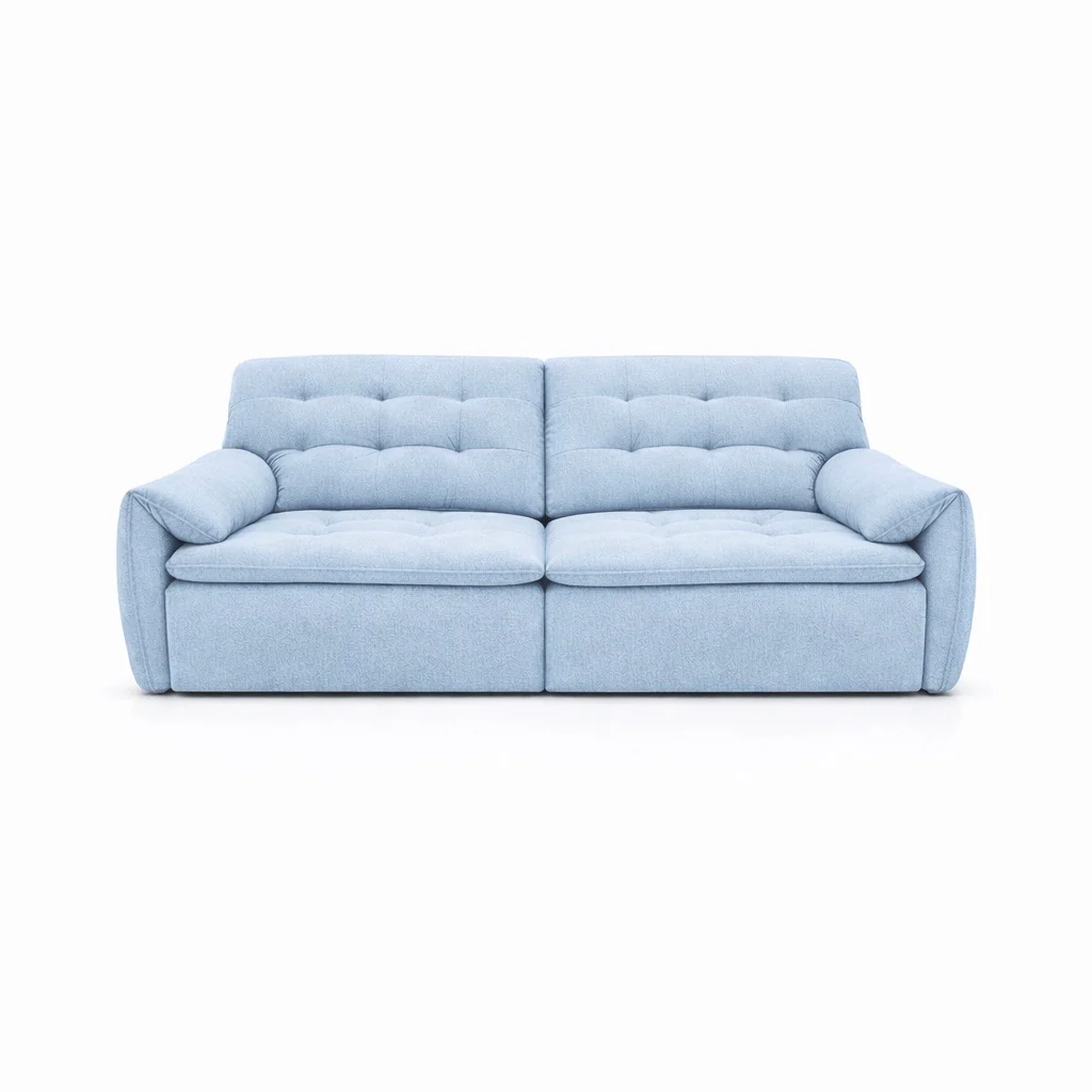 Tiffany Extendable Sofa in Microfibre - Image 3